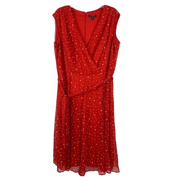 Roz & Ali Women's Red Starlight Dress - Picture 1 of 6